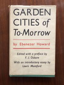 garden cities of to- morrow（明天的花园城市），Howard ebenezer