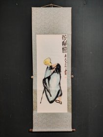 编号CD27 尺寸:171cm×57cm 画心尺寸:88cm×43cm