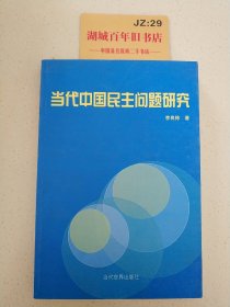 当代中国民主问题研究