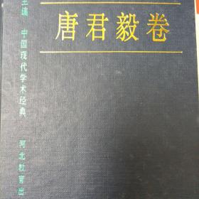 中国现代学术经典唐君毅卷