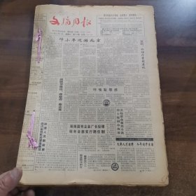 原版老报纸《文摘周报》 4开1993全年共53期合订本。