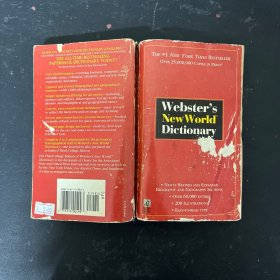 Webster's New World Dictionary:韦伯斯特新世界词典： 英文原版