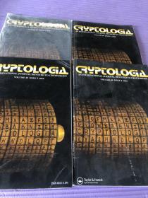 Cryptologia 密码学学术论文美国原版英语外文期刊杂志现货2016/1、2、3、6