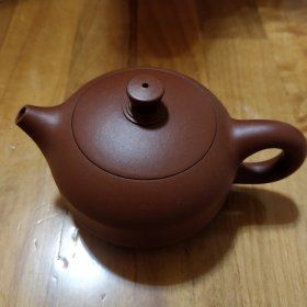 纯手工制作潮州朱泥手拉壶功夫茶具实拍摄实价