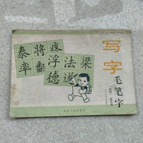 写字 毛笔字临帖 第九册