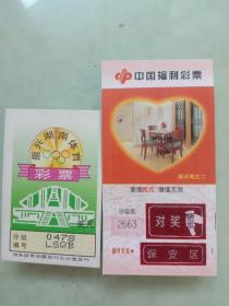 《中国福利彩票——振兴湖南体育二张》