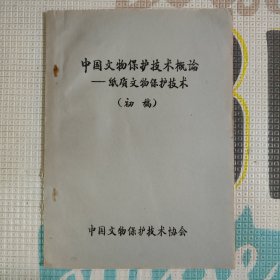中国文物保护技术概论 纸质文物保护技术