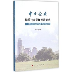 中小企业低碳社会责任推进策略 9787010163246