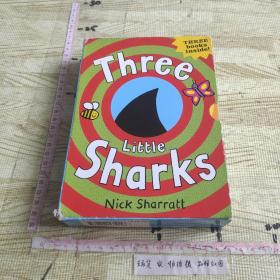 Three Little Sharks  三条小鲨鱼9780857535016