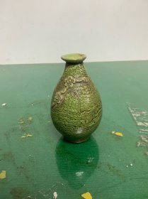 唐宋绞胎釉玉壶春瓶