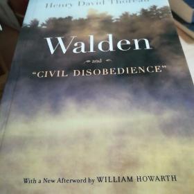 Walden and Civil Disobedience/瓦尔登湖。全英版。