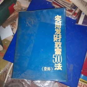 实用发财致富500法（资料）【蓝色塑料软精装】