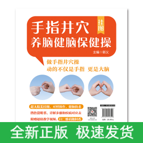 手指井穴养脑健脑保健操挂图