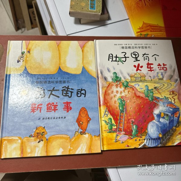 肚子里有个火车站：德国精选科学图画书