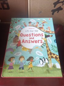 【实拍速发】Usborne5册翻翻问答科普Lift-the-Flap Questions and Answers 大开本翻翻书 英文原版绘本 9781474942911