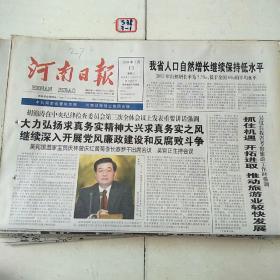 河南日报2004年1月13日
