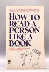 How to Read a Person Like a Book Pocket 版英文原版书