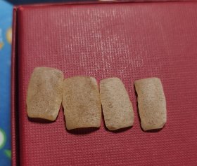 萤石珠子破碎标本