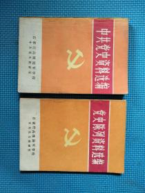 中共党史资料选编+党史陈列资料选编