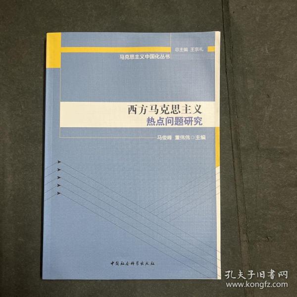 马克思主义中国化丛书：西方马克思主义热点问题研究