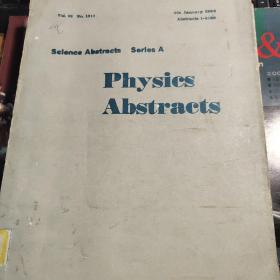 Physics Abstracts (物理文摘学术论文) 1988年1月