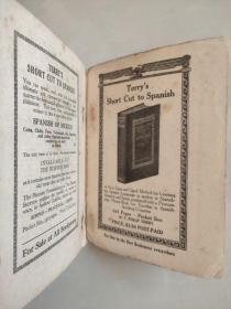 SPEAK SPANISH AT ONCE WITHOUT STUDY OR EFFORT  轻松学西班牙语 (英语-西班牙语) 1933版式1947年印