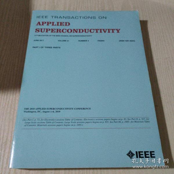 APPLIED   
SUPERCONDUCTIVITY  应用超导性