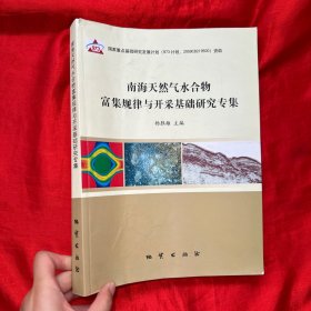 南海天然气水合物富集规律与开采基础研究专集【大16开】