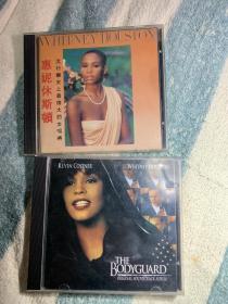 惠特尼 休斯顿 CD二张，早期无码CD，具体版本自己看，现打包出售，标的价格是二张总价，直拍包邮，售出不退，看好再拍！