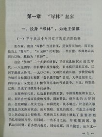 张作霖 东北文史丛书 私藏品好自然旧品如图