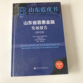 山东蓝皮书：山东省普惠金融发展报告（2019）