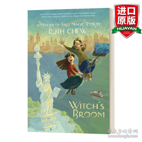 英文原版 Witch's Broom (A Matter of Fact Magic Book) 魔法女巫系列：女巫的扫帚 儿童幻想小说 Ruth Chew 英文版 进口英语原版书籍