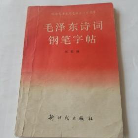 毛泽东诗词钢笔字帖