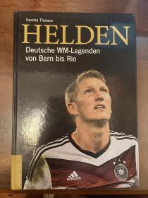 从柏林到里约 德国世界杯足球英雄传奇画册 球星写真集包邮