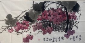 【保真字画，得自画家本人】张占江 四尺整纸起拍价598 1965年生，职业画家，自幼酷爱绘画，受何建农、王忠义、王西京、王建树、周尊圣、萧焕、陈联喜等多位老师指教和鼓励，致力于中国书画的创作，苦练数十载，已自成风格。构图严谨，生动自然，特别在花鸟画类有心得，近十年作品多次获奖，多幅作品被全国各地和海外友人收藏。