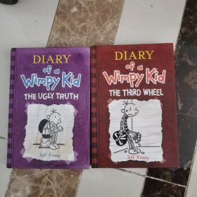 Diary of a Wimpy Kid #5 小屁孩日记，精装，两本合售15元，便宜地区不包邮哈