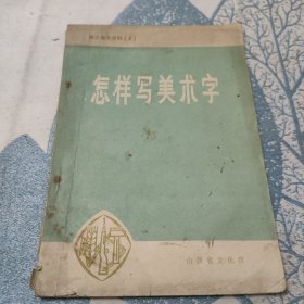 怎樣寫(xiě)美術(shù)字