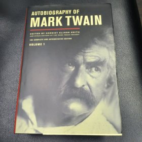 马克吐温自传 Autobiography of Mark Twain 英文原著完整版，大开厚本