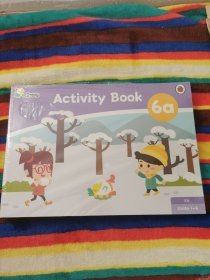 叽里呱啦activity book 6a、6b（2册合售）未开封