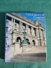 TREASURES OF THE LIBRARY OF CONGRESS 美国国会图书馆的珍宝（8开精装内附大量珍贵图片）