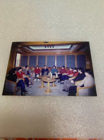 老照片 领导训话 上世纪90年代 美品