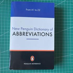 New Penguin Dictionary of ABBREVIATIONS 新企鹅缩写词词典 第一版