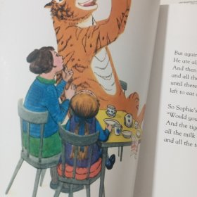 The Tiger Who Came to Tea Board Book来喝茶的老虎(纸板书) 英文原版