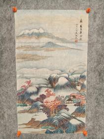 《手绘》吴湖帆山水小品02