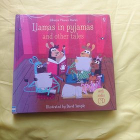 Usborne Phonice Stories Llamas in Pyjamas 睡衣派对等12个睡前故事 听故事学英语 自然拼读法英文原版故事绘本6合1 含原版CD