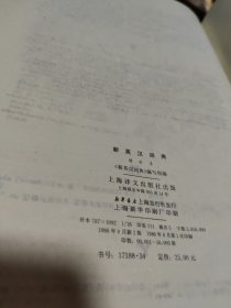 新英汉词典