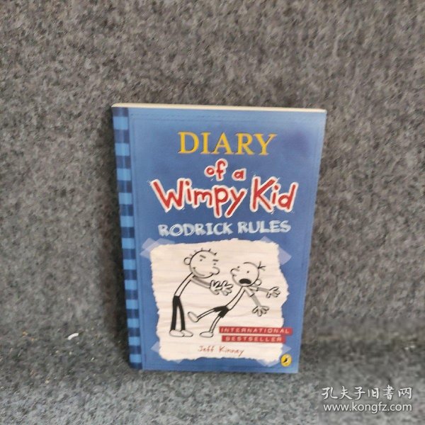 【正版二手】Diary of a Wimpy Kid #2: Rodrick Rules小屁孩日记2：罗德里克法则