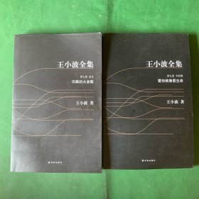 王小波全集 第九卷：书信集，爱你就像爱生命 第七卷：杂文，沉默的大多数 【2本合售】