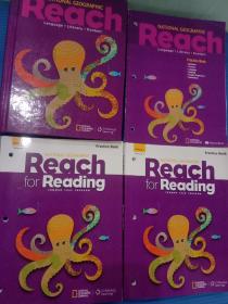 NATIONAL GEOGRAPHIC Reach、Practice Book 、Reach for Reading volume1、2