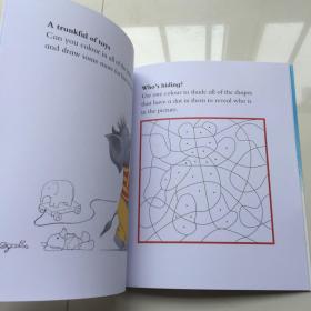 Five Minutes Peace Colouring  五分钟和平着色书   英文儿童涂鸦着色书